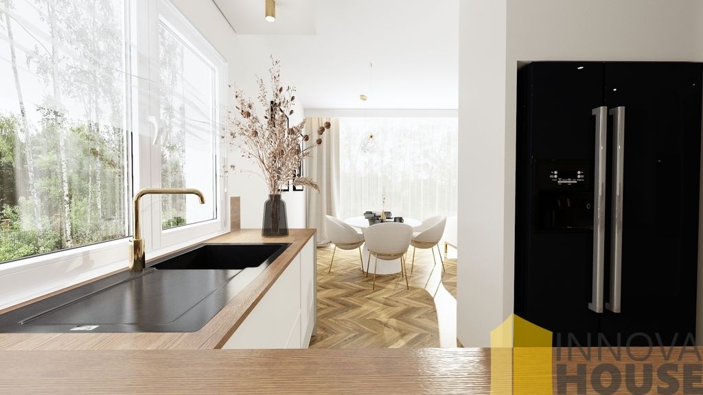 dom wolnostojący, 4 pokoje Łosino, ul. Radosna. Zdjęcie 8