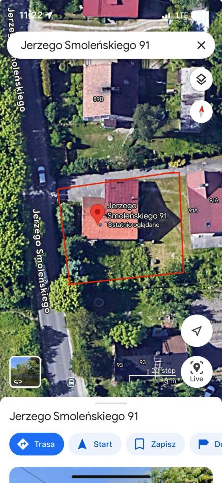 dom wolnostojący Kraków Łagiewniki, ul. Jerzego Smoleńskiego