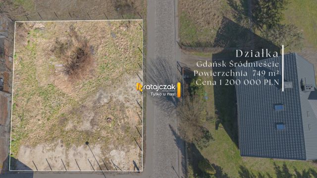 Działka budowlana Gdańsk Śródmieście, ul. Tadeusza Rejtana. Zdjęcie 1