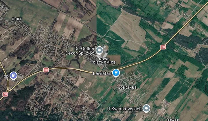 Działka budowlana Płock Ciechomice