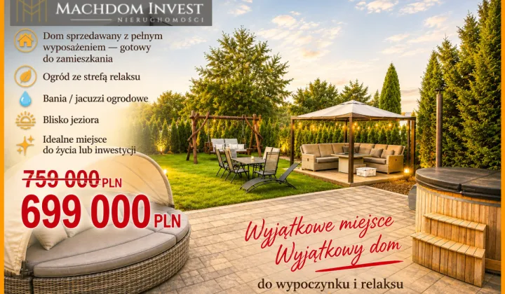dom wolnostojący, 2 pokoje Gulbiny