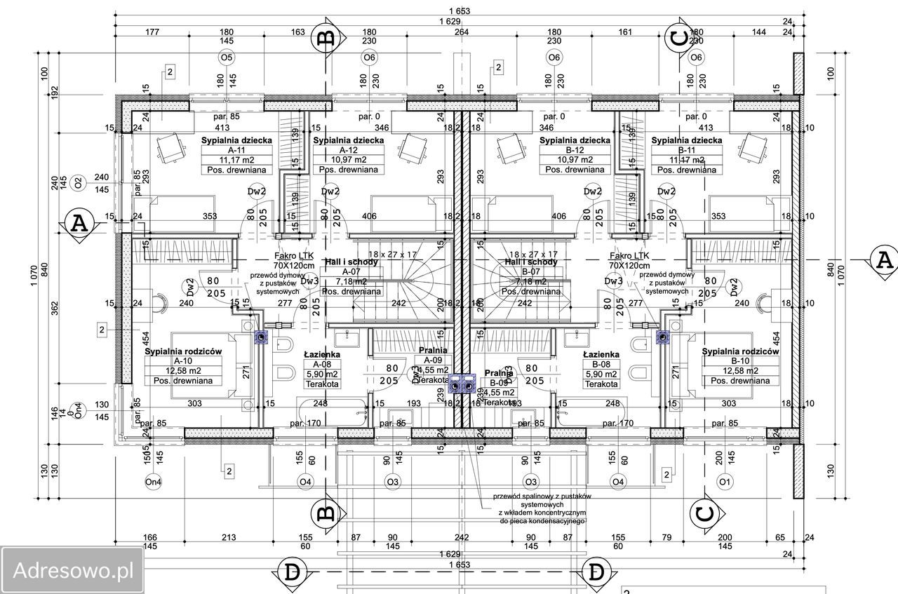 bliźniak, 5 pokoi Michałów-Grabina, ul. Kwiatowa. Zdjęcie 19