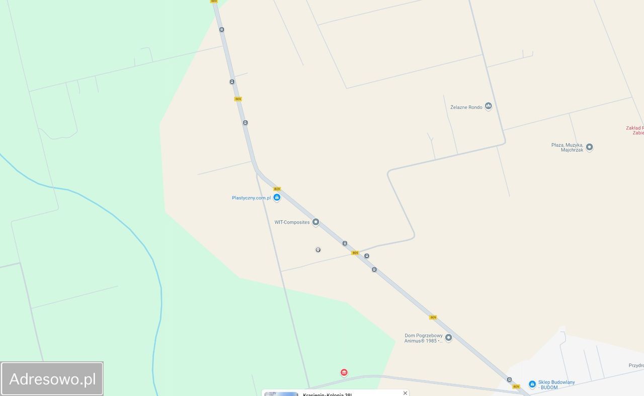 Działka budowlana Krasienin-Kolonia. Zdjęcie 5