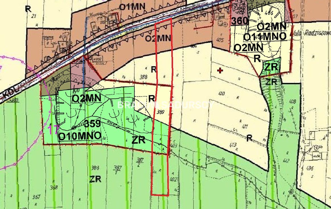 Działka rolna Wola Radziszowska. Zdjęcie 3