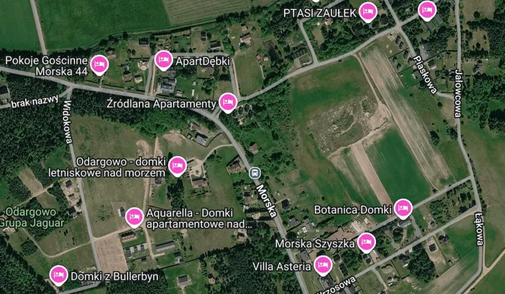 Działka budowlana Odargowo, ul. Morska