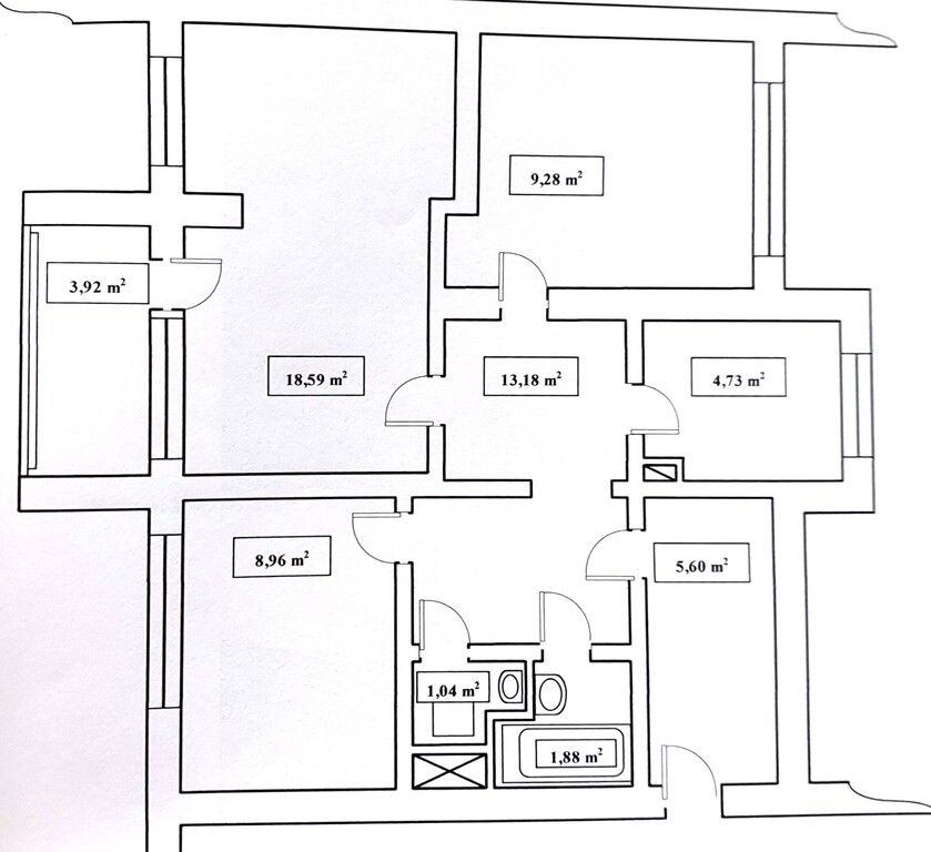 Mieszkanie 4-pokojowe Łódź. Zdjęcie 19