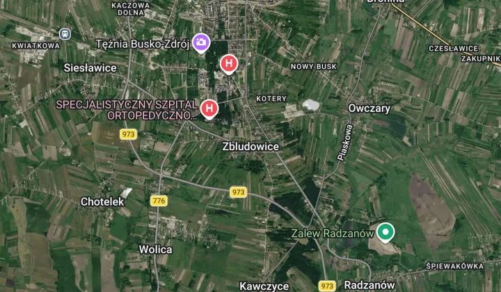 Działka budowlana Zbludowice Nowy Busk