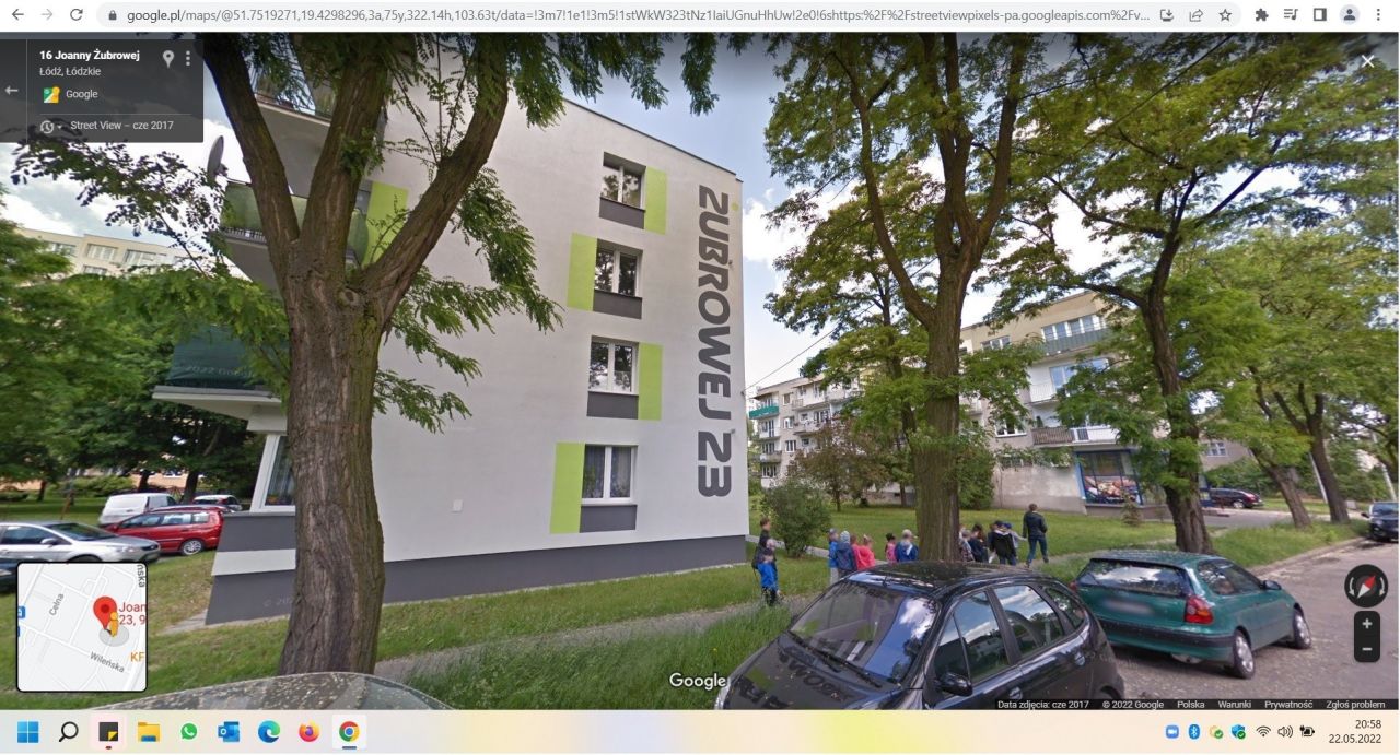 Mieszkanie 2-pokojowe Łódź Polesie, ul. Joanny Żubrowej