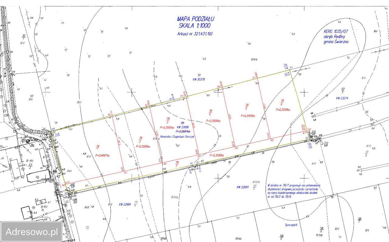 Działka rolno-budowlana Redliny. Zdjęcie 3