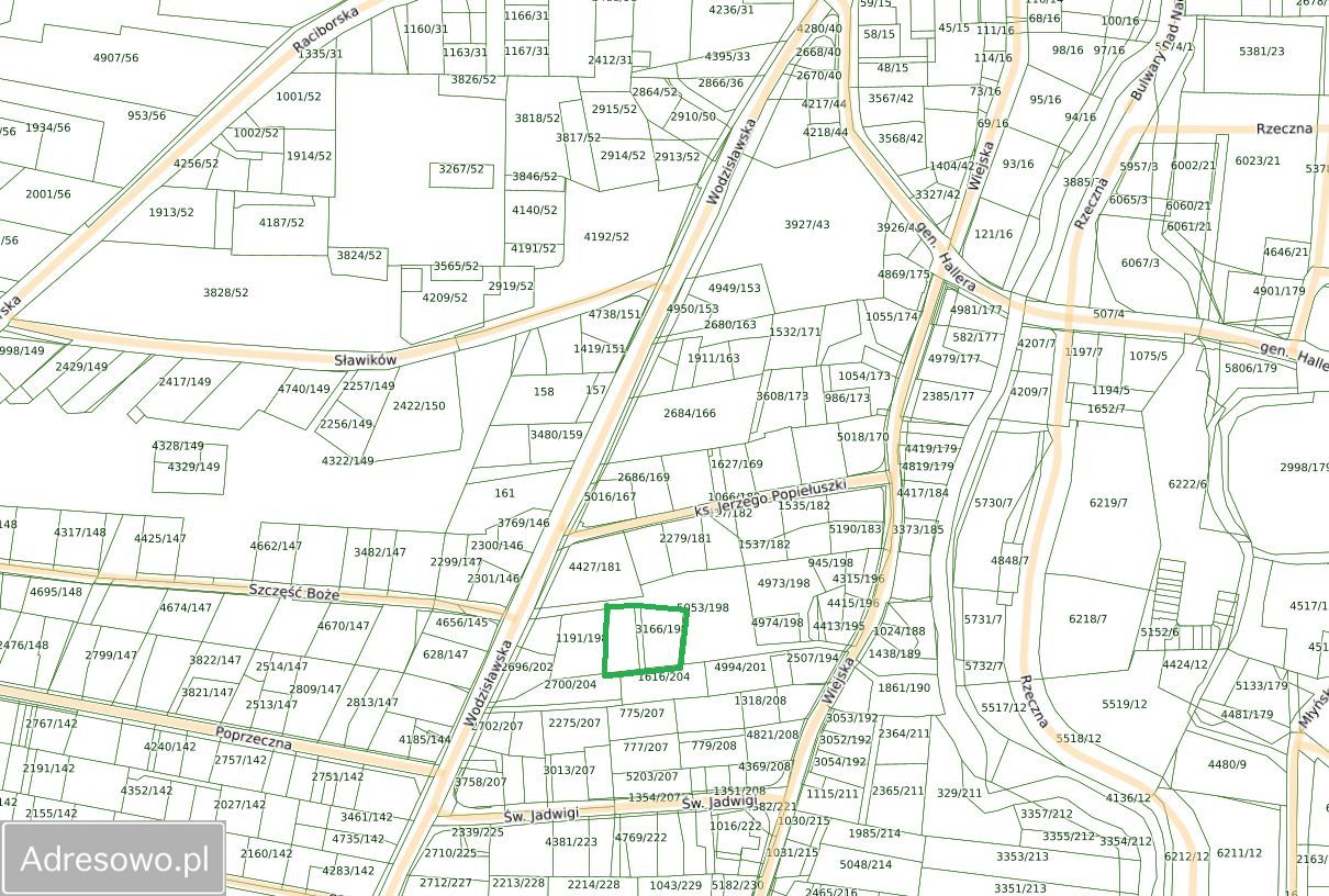 Działka budowlana Rybnik Śródmieście