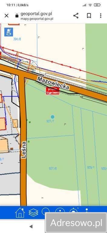 Działka budowlana Ugniewo. Zdjęcie 3