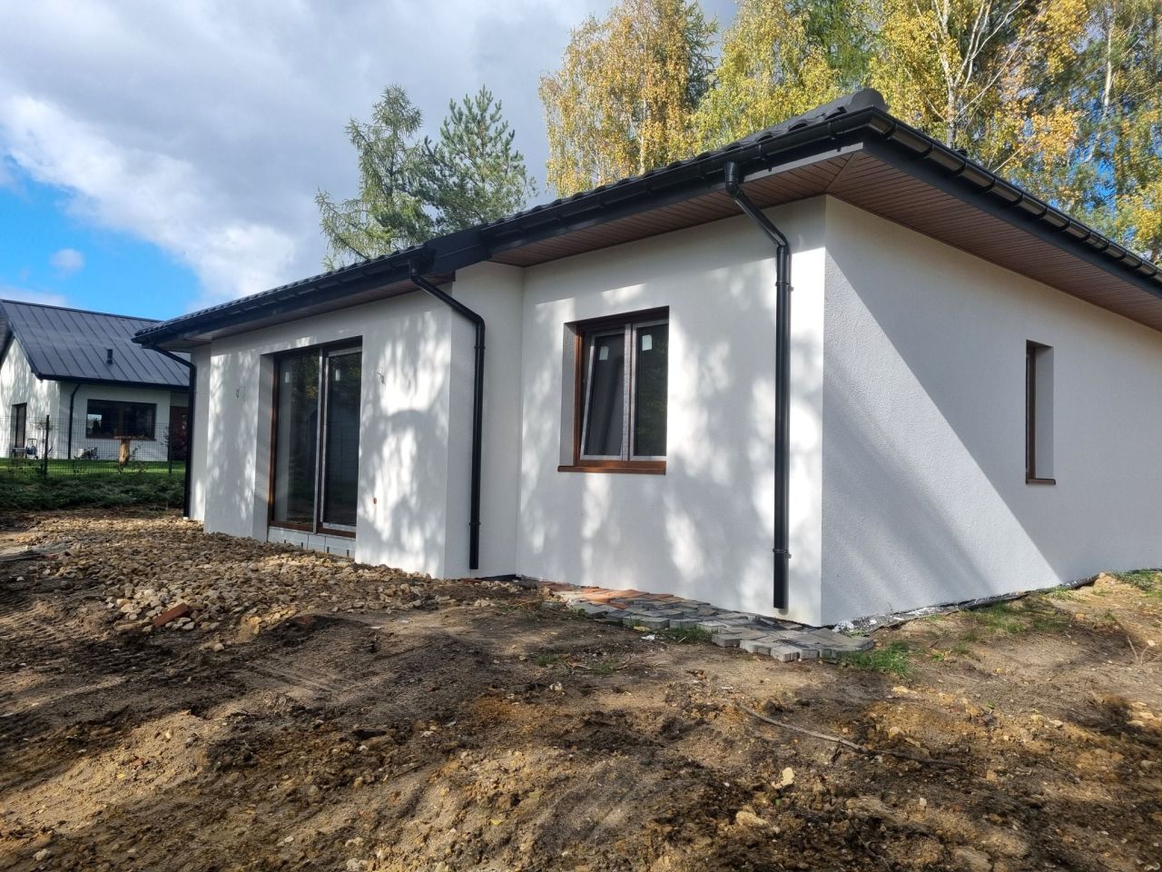 dom wolnostojący, 4 pokoje Biskupice, ul. Jodłowa. Zdjęcie 3