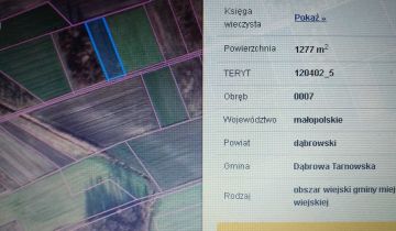 Działka rolna Nieczajna Dolna