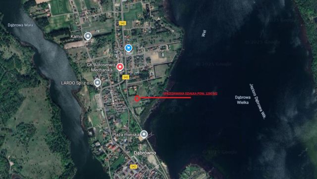 Działka budowlana Dąbrówno, ul. Michała Kajki. Zdjęcie 5