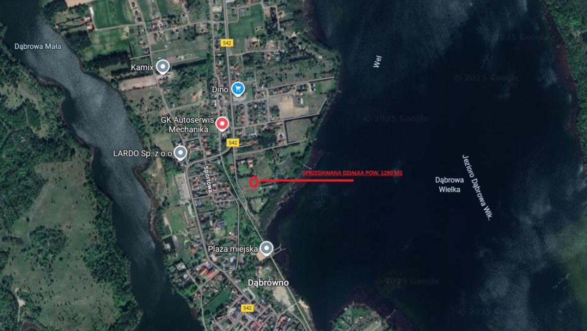 Działka budowlana Dąbrówno, ul. Michała Kajki. Zdjęcie 5