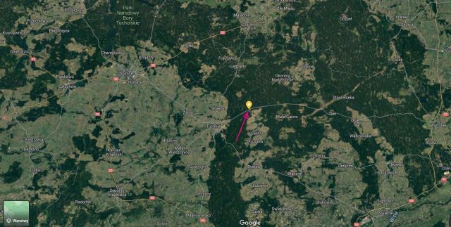 Działka rolno-budowlana Okiersk. Zdjęcie 3