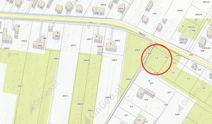 Działka rolna Borowa