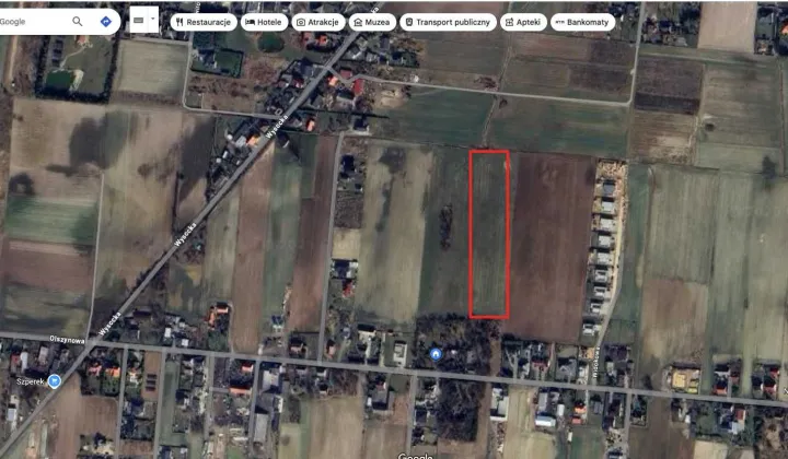 Działka budowlana Nowe Kamienice