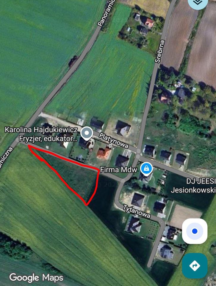 Działka budowlana Nowa Wieś Malborska, ul. Platynowa. Zdjęcie 6