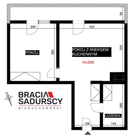 Mieszkanie 2-pokojowe Kraków Prądnik Biały, ul. Siewna. Zdjęcie 17