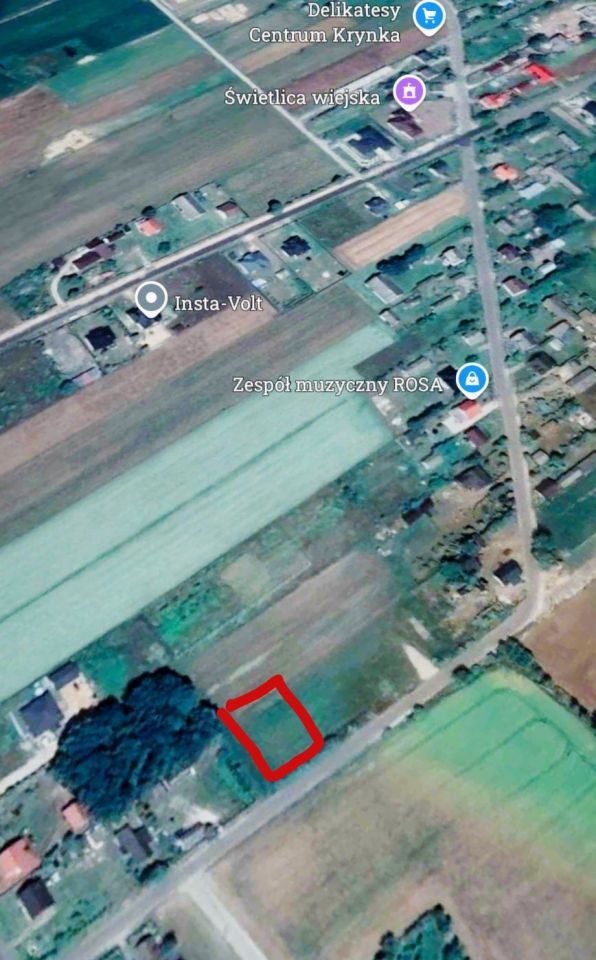 Działka budowlana Krynka. Zdjęcie 1