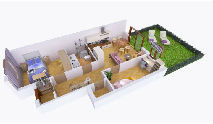 Mieszkanie 3-pokojowe Piastów, ul. Michała Kleofasa Ogińskiego