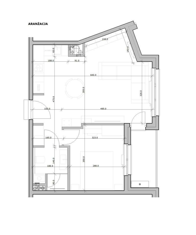 Mieszkanie 2-pokojowe Gdańsk Wrzeszcz, ul. Antoniego Słonimskiego. Zdjęcie 17