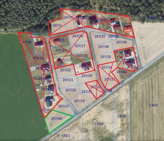 Działka budowlana Grubno. Zdjęcie 1