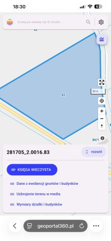 Działka inwestycyjna Rozogi. Zdjęcie 1