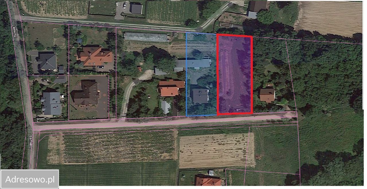 Działka budowlana Warszawa Białołęka, ul. Lemiesz