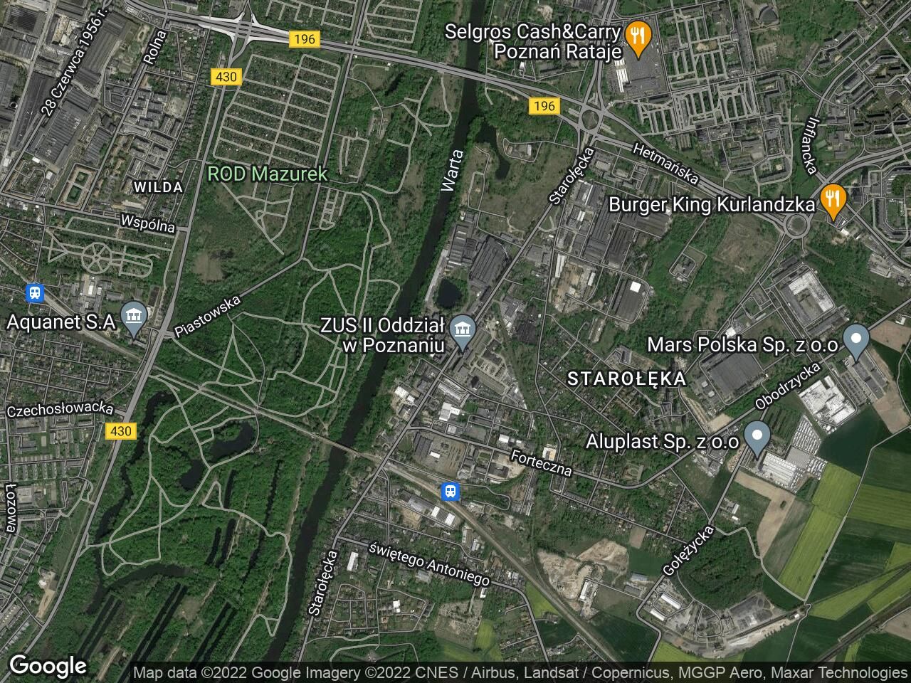 Garaż/miejsce parkingowe Poznań Nowe Miasto, ul. Starołęcka 