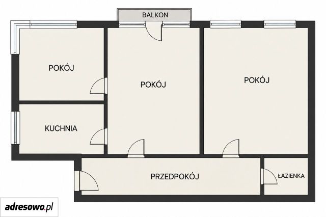 Mieszkanie 3-pokojowe Złotoryja Centrum, pl. Władysława Reymonta. Zdjęcie 1