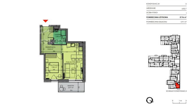Mieszkanie 2-pokojowe Wrocław Stare Miasto, pl. Legionów. Zdjęcie 6