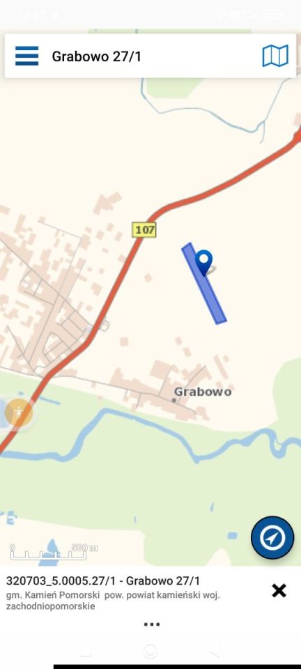 Działka rolna Grabowo, ul. Zielone Wzgórze. Zdjęcie 1