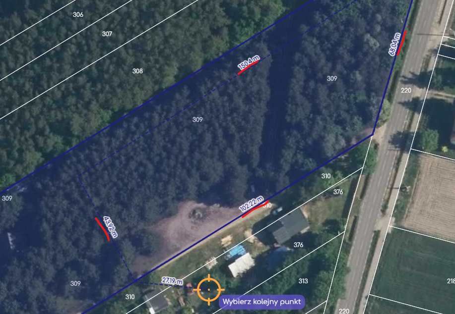 Działka rolno-budowlana Cegielnia Psucka. Zdjęcie 2