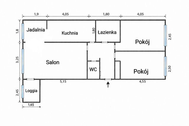 Mieszkanie 3-pokojowe Wrocław Stare Miasto, pl. Ludwika Hirszfelda. Zdjęcie 12