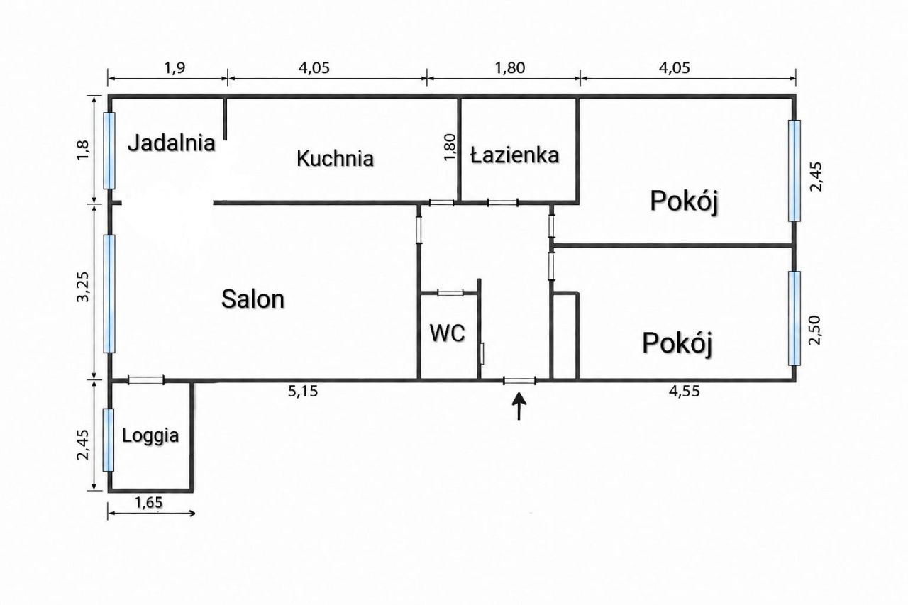 Mieszkanie 3-pokojowe Wrocław Stare Miasto, pl. Ludwika Hirszfelda. Zdjęcie 12
