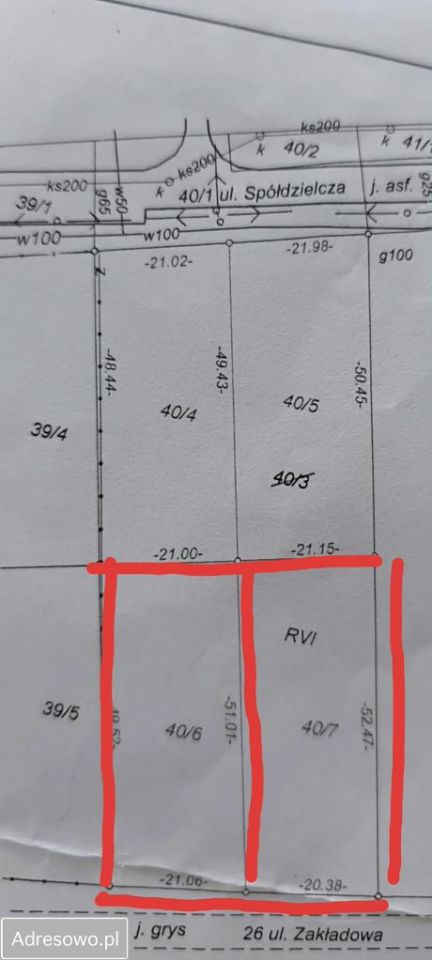 Działka budowlana Huta-Dąbrowa, ul. Zakładowa. Zdjęcie 3