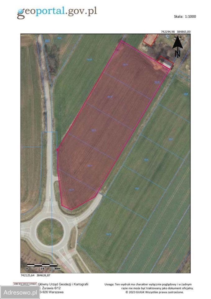 Działka inwestycyjna Dębówka. Zdjęcie 1