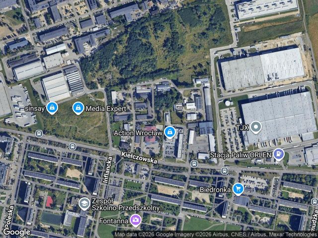 Działka inwestycyjna Wrocław Psie Pole, Kiełczowska. Zdjęcie 1