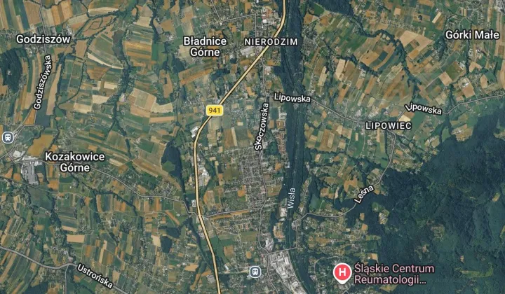 Działka budowlana Ustroń Hermanice, ul. Folwarczna