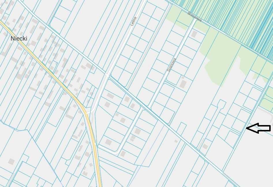 Działka budowlana Niecki, ul. Leszczynowa. Zdjęcie 3
