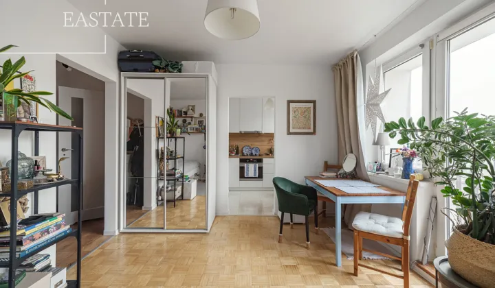 Mieszkanie 1-pokojowe Warszawa Mokotów, ul. Zygmunta Modzelewskiego