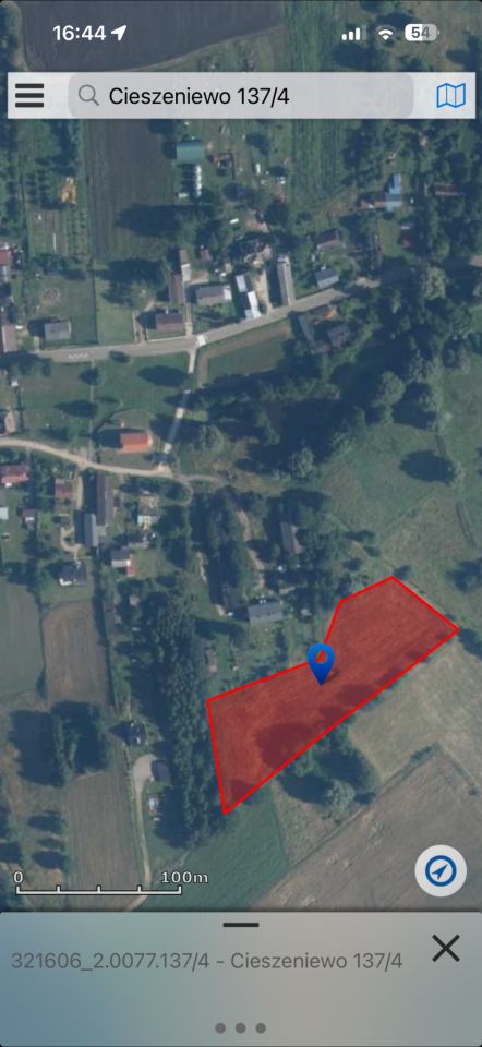 Działka budowlana Cieszeniewo. Zdjęcie 12