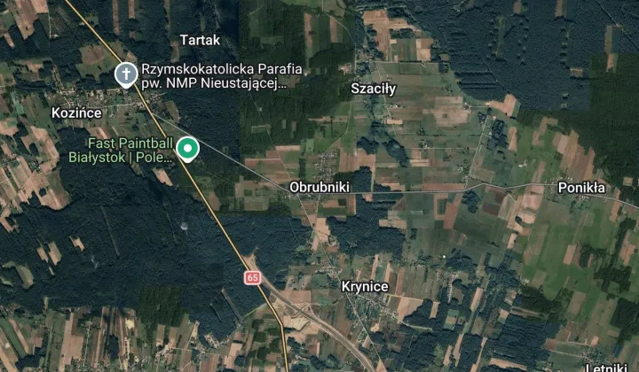 Działka budowlana Obrubniki