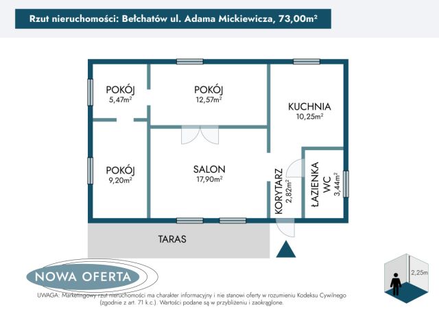 dom wolnostojący, 4 pokoje Bełchatów, ul. Adama Mickiewicza. Zdjęcie 26