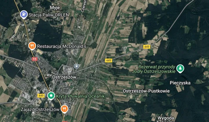 Działka rolno-budowlana Ostrzeszów, ul. Grabowska