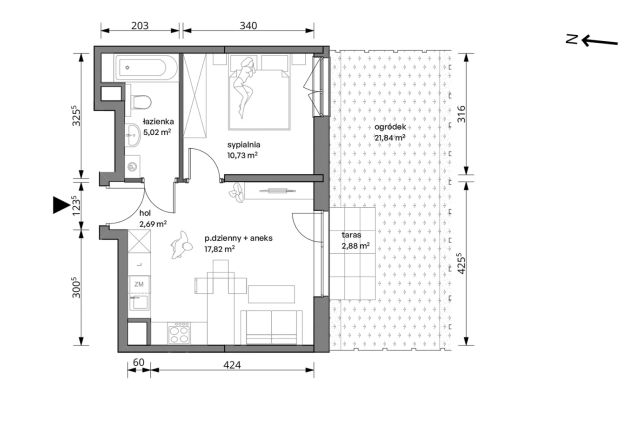 Mieszkanie 2-pokojowe Warszawa Włochy, ul. Trzcinowa. Zdjęcie 7