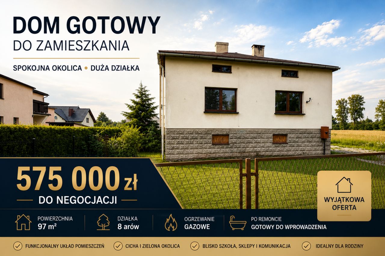dom wolnostojący, 3 pokoje Chybie, ul. Sportowa. Zdjęcie 3