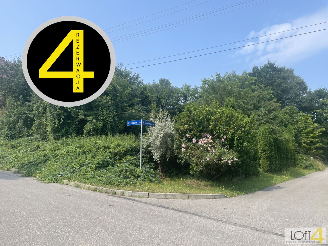 Działka budowlana Tarnów, skwer Artystów im. Jerzego Brauna